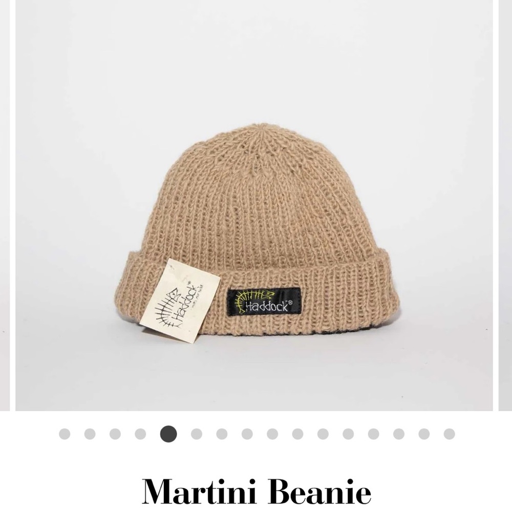 Haddock Martini Ribbed Knit Beanie - Picture 6 of 6
